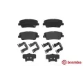 BREMBO Sada brzdovch destiek BRE P30063, P 30 063