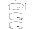 Sada brzdovch destiek BREMBO ‐ BRE P30068