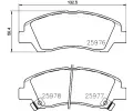 BREMBO Sada brzdovch destiek ‐ BRE P30076