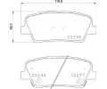 Sada brzdovch destiek BREMBO ‐ BRE P30105