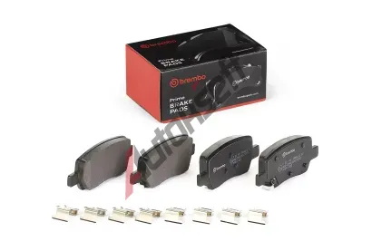 BREMBO Sada brzdovch destiek PRIME LINE BRE P30141, P 30 141
