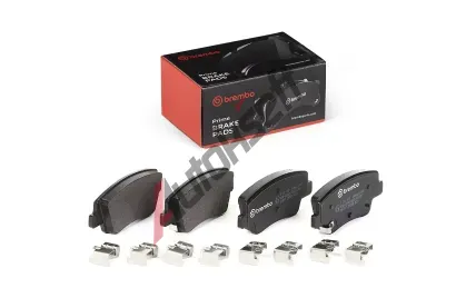 BREMBO Sada brzdovch destiek PRIME LINE BRE P30153, P 30 153