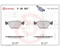 BREMBO Sada brzdovch destiek - kotouov brzda ‐ BRE P36007