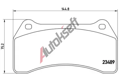 BREMBO Sada brzdových destiček - kotoučová brzda BRE P36014, P 36 014 BREMBO Sada brzdových destiček - kotoučová brzda BRE P36014, P 36 014
