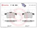 Sada brzdovch destiek BREMBO ‐ BRE P36026