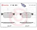 Sada brzdovch destiek BREMBO ‐ BRE P36031