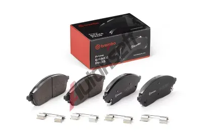 BREMBO Sada brzdovch destiek PRIME LINE BRE P37031, P 37 031