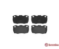 BREMBO Sada brzdovch destiek BRE P44005, P 44 005