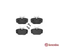 BREMBO Sada brzdovch destiek - kotouov brzda BRE P44009, P 44 009
