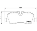 BREMBO Sada brzdovch destiek - kotouov brzda ‐ BRE P44013