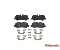 BREMBO Sada brzdovch destiek - kotouov brzda BRE P44013, P 44 013