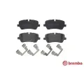 BREMBO Sada brzdovch destiek BRE P44021, P 44 021