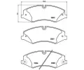 Sada brzdovch destiek BREMBO ‐ BRE P44022