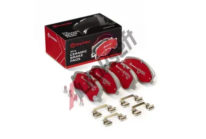 BREMBO Sada brzdovch destiek XTRA LINE - Ceramic BRE P44022NX, P44022NX