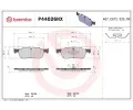 Sada brzdovch destiek BREMBO ‐ BRE P44026NX