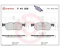 Sada brzdovch destiek BREMBO ‐ BRE P44026X