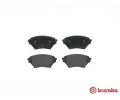 BREMBO Sada brzdovch destiek - kotouov brzda BRE P49029, P 49 029