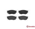 BREMBO Sada brzdovch destiek - kotouov brzda BRE P49033, P 49 033