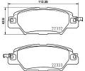 Sada brzdovch destiek BREMBO ‐ BRE P49053