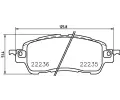 BREMBO Sada brzdovch destiek ‐ BRE P49055