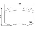 BREMBO Sada brzdovch destiek - kotouov brzda ‐ BRE P50041