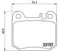 Sada brzdovch destiek BREMBO ‐ BRE P50043