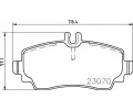 Sada brzdovch destiek BREMBO ‐ BRE P50047