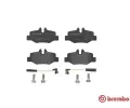 BREMBO Sada brzdovch destiek - kotouov brzda BRE P50051, P 50 051