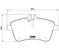 Sada brzdovch destiek BREMBO ‐ BRE P50057