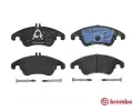 BREMBO Sada brzdovch destiek - kotouov brzda BRE P50069, P 50 069