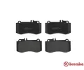 BREMBO Sada brzdovch destiek - kotouov brzda BRE P50087, P 50 087
