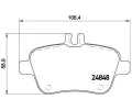BREMBO Sada brzdovch destiek ‐ BRE P50091