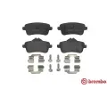 BREMBO Sada brzdovch destiek BRE P50100, P 50 100