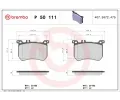 Sada brzdovch destiek BREMBO ‐ BRE P50111