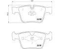 Sada brzdovch destiek BREMBO ‐ BRE P50116