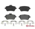 BREMBO Sada brzdovch destiek BRE P50117, P 50 117
