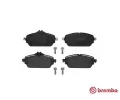 BREMBO Sada brzdovch destiek BRE P50118, BRE P 50 118