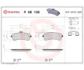 BREMBO Sada brzdovch destiek ‐ BRE P50132