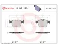 BREMBO Sada brzdovch destiek ‐ BRE P50133
