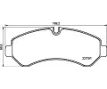 Sada brzdovch destiek BREMBO ‐ BRE P50150