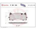 Sada brzdovch destiek BREMBO ‐ BRE P50154