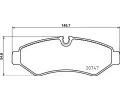 Sada brzdovch destiek BREMBO ‐ BRE P50155