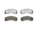 BREMBO Sada brzdovch destiek BREMBO XTRA LINE BRE P54017X, P 54 017X