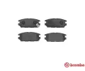 BREMBO Sada brzdových destiček BRE P54025, P 54 025