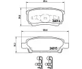 Sada brzdovch destiek BREMBO ‐ BRE P54034