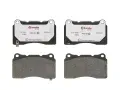 BREMBO Sada brzdovch destiek BREMBO XTRA LINE BRE P54039X, P 54 039X