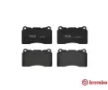 BREMBO Sada brzdovch destiek - kotouov brzda BRE P54040, P 54 040