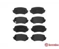 BREMBO Sada brzdovch destiek - kotouov brzda BRE P54044, P 54 044
