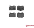 BREMBO Sada brzdových destiček BRE P54048, P 54 048