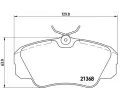 Sada brzdovch destiek BREMBO ‐ BRE P59016